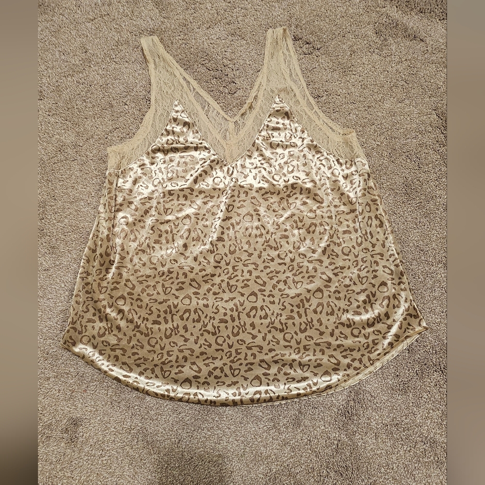 Cheetah Print Tank Top